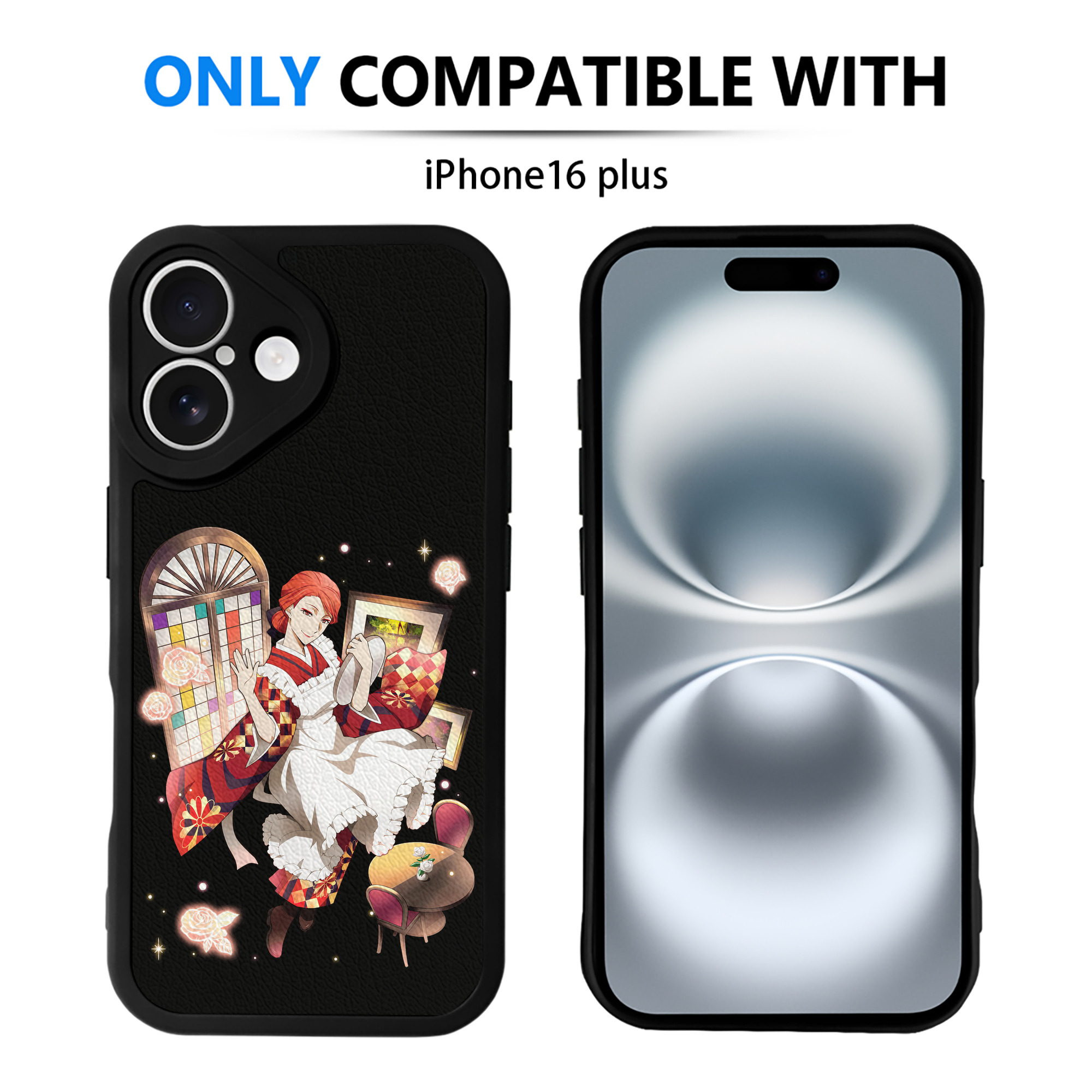 （画像用） 文豪ストレイドッグス Bungo Stray Dogs 【iPhone 16シリーズ対応】シリコンスマホケース（レザー調） 材質：シリコン